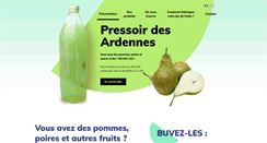 Desktop Screenshot of pressoir-des-ardennes.com